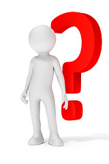 Image showing red question mark