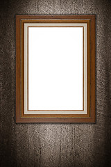 Image showing Old picture frame