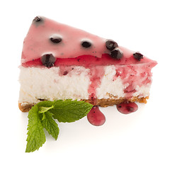 Image showing Cheese Cake slice