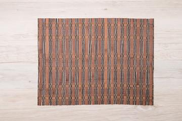 Image showing Bamboo place mat