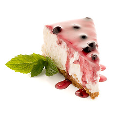 Image showing Cheese Cake slice