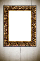 Image showing Old picture frame