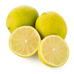 Image showing Fresh green limes