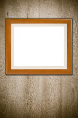 Image showing Old picture frame