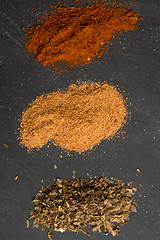 Image showing Powder spices