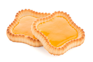 Image showing Lime jam tartlets