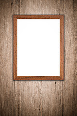 Image showing Old picture frame