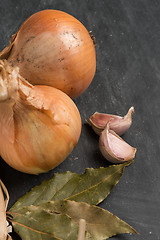 Image showing Cooking ingredients for mediterranean cuisine