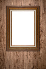 Image showing Old picture frame