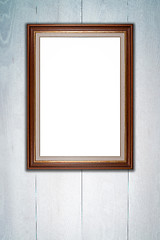 Image showing Old picture frame