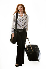 Image showing Business traveller