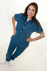 Image showing Friendly nurse