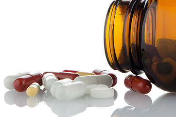 Image showing Pills from bottle