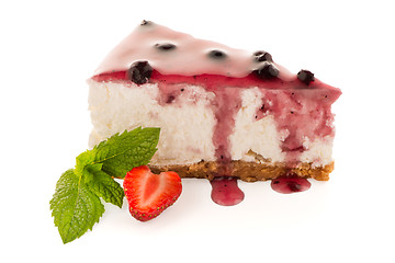 Image showing Cheese Cake slice