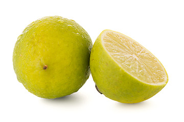 Image showing Fresh green limes