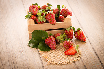 Image showing Strawberries