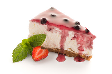 Image showing Cheese Cake slice