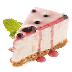 Image showing Cheese Cake slice