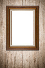 Image showing Old picture frame