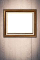 Image showing Old picture frame