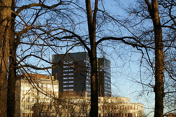 Image showing From Slottsparken in Oslo