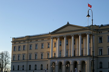 Image showing The royal palace in Oslo