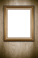 Image showing Old picture frame