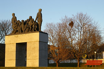 Image showing From the Gustav Vigeland sculpture park