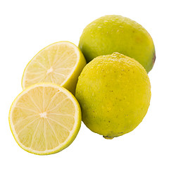 Image showing Fresh green limes