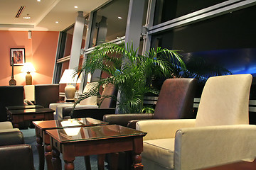 Image showing Airport lounge