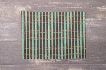 Image showing Bamboo place mat