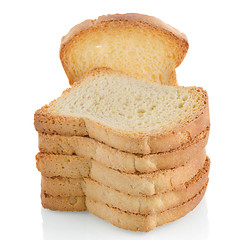 Image showing Golden brown toast