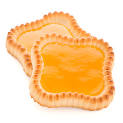 Image showing Lime jam tartlets