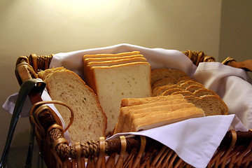 Image showing Sliced bread