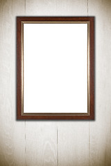 Image showing Old picture frame