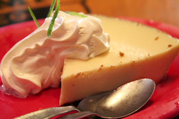 Image showing Key lime pie