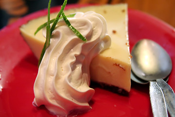 Image showing Key lime pie