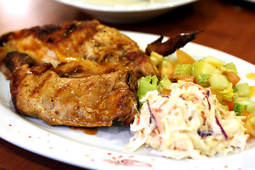 Image showing Roast chicken