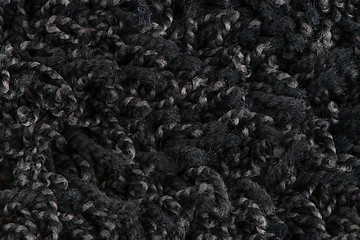 Image showing Black carpet