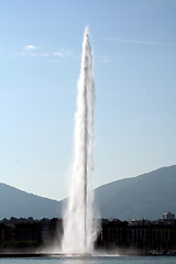 Image showing Jet d'eau