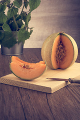 Image showing Honeydew melon