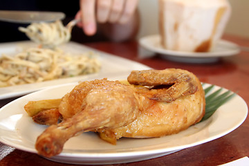 Image showing Fried chicken