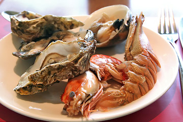 Image showing Fresh seafood