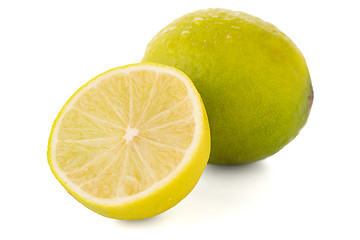 Image showing Fresh green limes