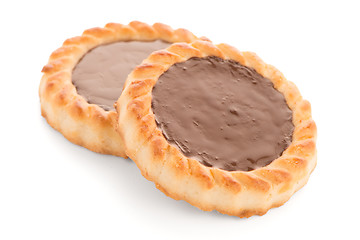 Image showing Chocolate tart cookies