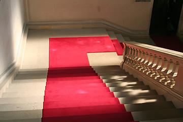 Image showing Red carpet