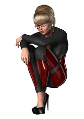 Image showing Female Super Hero