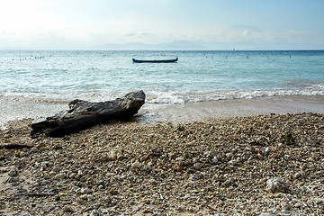 Image showing dream beach, Bali Indonesia, Nusa Penida island