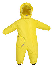 Image showing Childrens snowsuit fall