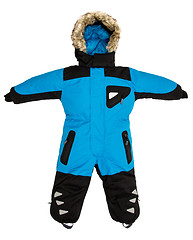 Image showing Childrens snowsuit fall